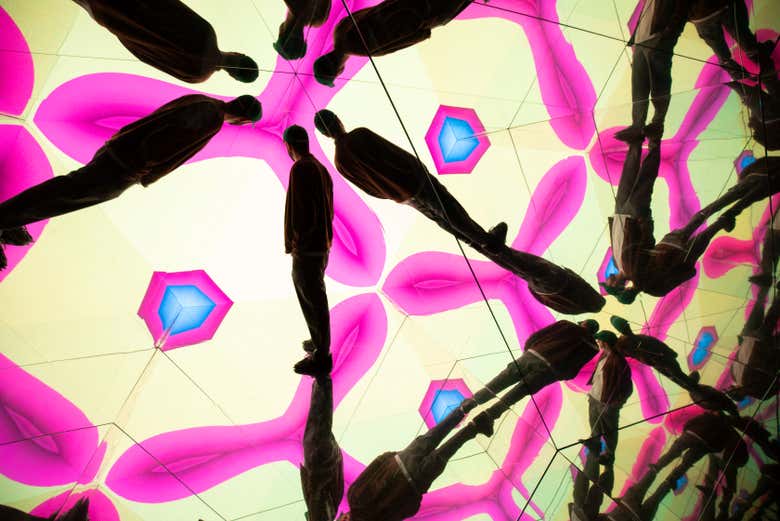 Visit the Light Art Museum in Madrid