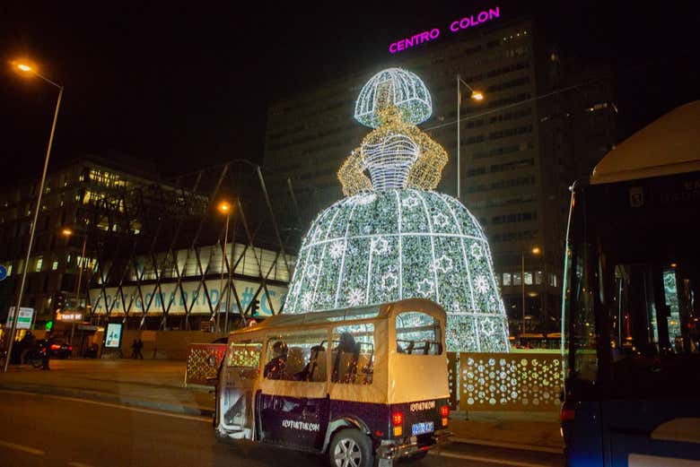 Tour the most elaborate christmas decorations in Madrid