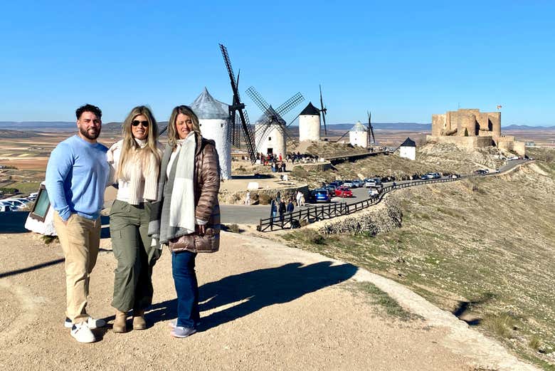 Visit the windmills in Consuegra, Toledo