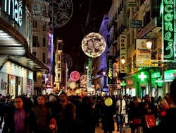 Explore the beautiful streets at Christmas time