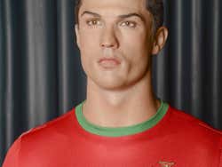 Cristiano Ronaldo figure at Museo de Cera