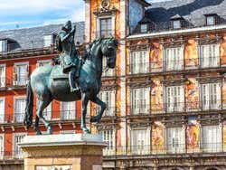 Statue of Felipe III, Plaza Mayor