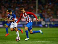 Fernando Torres playing for Atletico