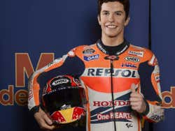 Marc Marquez at the Museo de Cera