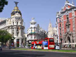 The Madrid City Tour bus