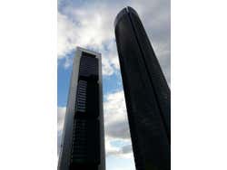 The Cepsa and PwC Towers in Madrid